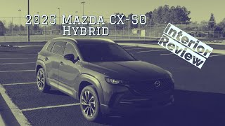 2025 Mazda CX50 Hybrid interior walkaround [upl. by Ditter889]