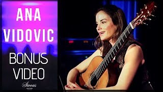 ANA VIDOVIC Bonus Video  Live Concert  Classical guitar recital  BadenBaden [upl. by Brookhouse]