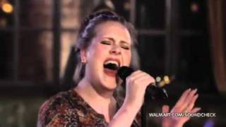 Adele  Rolling In The Deep Live At Walmart Soundcheck [upl. by Adyahs]