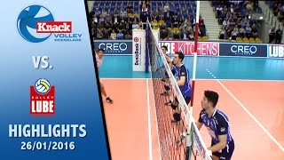 Highlights Knack Roeselare  Lube Volley Civitanova 26012016 [upl. by Adnalahs196]