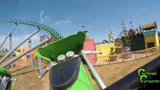 Booster Bike Onride 2018  Freizeitpark Toverland  4K [upl. by Richel696]