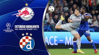 Salzburg vs Dinamo Zagreb Extended Highlights  UCL Group Stage MD 3  CBS Sports Golazo [upl. by Ertnod]