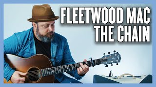 Fleetwood Mac The Chain Guitar Lesson  Tutorial [upl. by Sadirah974]