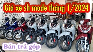 Giá xe sh mode 2024 mới nhất tháng 12024  Cơ hội quay số trúng Sh350i shmode2024 shmode2023 [upl. by Nnanaej]