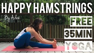 Yoga for Hamstring Flexibility [upl. by Analla]