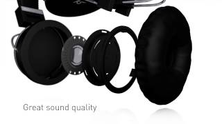 KitSound Manhattan Bluetooth Over Ear Headphones with Mic [upl. by Lamaj]