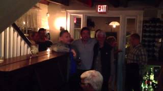 Jimmy Fallon Sings Piano Man At A Bar In The Hamptons [upl. by Rebe]