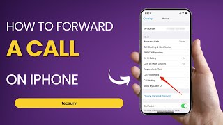 How To Forward A Call On iPhone [upl. by Lleznov917]