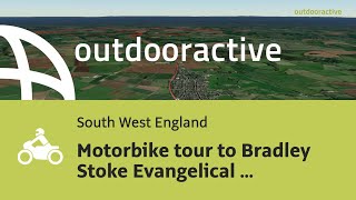 motor bike route in South West England Motorbike tour to Bradley Stoke [upl. by Hsirt364]