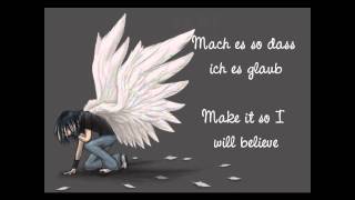 Tokio Hotel  Hilf Mir Fliegen Lyrics GermanEnglish [upl. by Kelby]