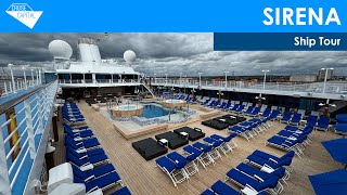 Sirena Luxury Cruise Ship Tour Oceania Cruises [upl. by Hi]