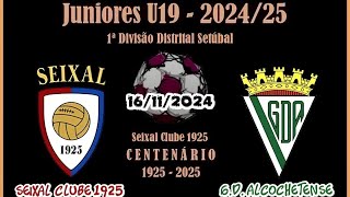 Seixal Clube 1925  2 vs 3  GD Alcochetense  1ª Div Dist Setúbal U19  16112024  2425 G0607 [upl. by Peace483]