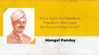 Mangal Pandey Saluting The Revolutionary Icon Who Ignited Indias Fight for Freedom [upl. by Carpet333]