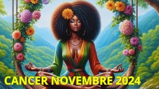 CANCER♋ NOVEMBRE2024 un coup de chance événement heureux 🍀☘️🥰🙏✨🔮 [upl. by Steffy902]