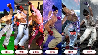 Kazuya 10 Hit combo Evolution from 1994 to 2024  Tekken  PS1PS5 [upl. by Adnilema]