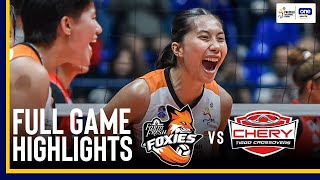 FARM FRESH vs CHERY TIGGO  FULL GAME HIGHLIGHTS  2024 PVL ALLFILIPINO CONFERENCE  MARCH 9 2024 [upl. by Ellerahs]