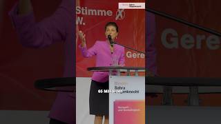 Ein faires Rentensystem gegen Altersarmut wagenknecht bsw rente Brandenburg wahlen [upl. by Kylah]