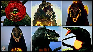 All Biollante in Roblox Roar Comparison [upl. by Atinit]