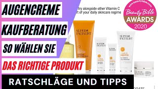 Augencreme Vergleich Die besten AntiAging Augencremes im Test So wählen Sie das richtige Produkt [upl. by Panaggio737]