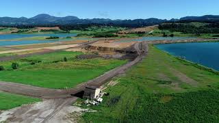 Lakes of Velenje in Slovenija originate by mining [upl. by Pouncey]