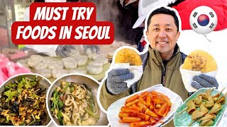 Top Korean Street Food I Recommend You Try 🇰🇷 Namdaemun Market Seoul Korea [upl. by Zalucki]