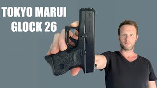 TM Glock 26 Compact Airsoft Pistol with Big Performance [upl. by Nidla553]