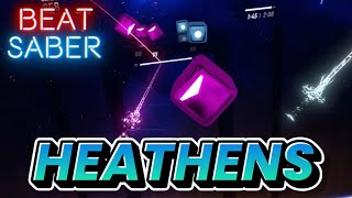 Heathens  Syrex Remix  Beat Saber VR Full Combo [upl. by Onia854]