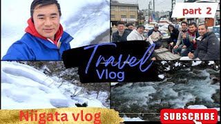 NIIGATA TRAVAL VLOG PART 2 Niigata japan winter [upl. by Inerney368]