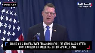 MUST WATCH USSS Director Discusses Failures of Trump Butler Rally [upl. by Conrade]