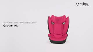 CYBEX Solution B iFix Car Seat Tutorial  CYBEX [upl. by Sherer]