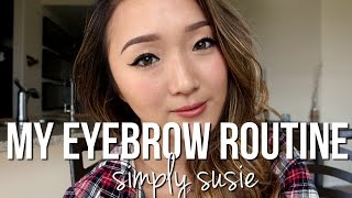 Eyebrow Tutorial  Natural Eyebrow using Anastasia Dipbrow Pomade [upl. by Eirol]