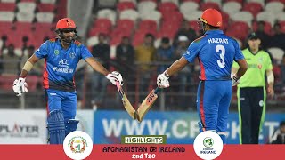 Highlights Afghanistan vs Ireland  2nd T20  Afghanistan vs Ireland in India 2019 [upl. by Papst928]