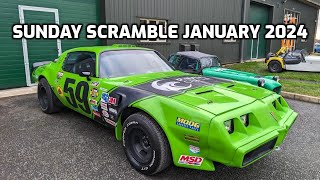 Bicester Heritage  Sunday Scramble January 2024 [upl. by Ahsaf]