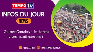 Guinée Conakry  les forces vives manifesteront [upl. by Aihsemaj855]