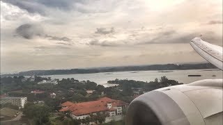 Scoot Boeing 787 Approach and Landing in Singapore [upl. by Margalit]