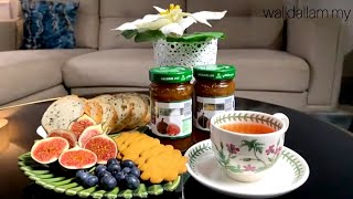 Quick amp Easy  Breakfast Spread with Fig Jam [upl. by Kosey]