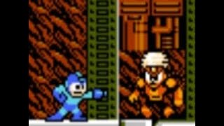 Mega Man 6 NES Flame Man Boss Battle [upl. by Nailij]