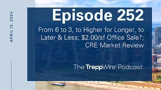 Episode 252 From 6 to 3 to Higher for Longer to Later amp Less 200sf Office Sale CRE Review [upl. by Ihcego]