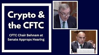 CFTC Chair Regulating Crypto Tokens That Are Not Securities [upl. by Carling]