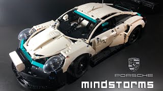 AutonomousReady Porsche 911 RSR Powered By LEGO Mindstorms 42096  51515 [upl. by Tessie]