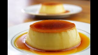 Recette très facile  Flan au caramel [upl. by Attenej514]