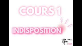 Les règles de lindisposition  menstrues cours1 [upl. by Keriann620]