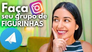 COMO FAZER um GRUPO NO TELEGRAM para colocar ADESIVOS de STORIES do Instagram  Débora Azevedo [upl. by Nakasuji]