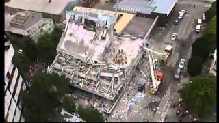 Earthquake hits Christchurch New Zealand [upl. by Yrot]