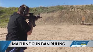 Judge rules 2nd Amendment covers man with machine gun [upl. by Warfold]