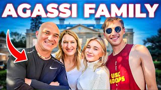 Andre Agassi Family 2024 A Tennis Love Story [upl. by Fahey]