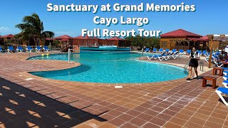 Sanctuary Grand Memories Cayo Largo Resort Tour [upl. by Nnahtur]