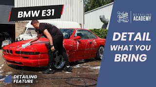 BMW e31 Auto Finesse Detail what you bring course [upl. by Ima610]