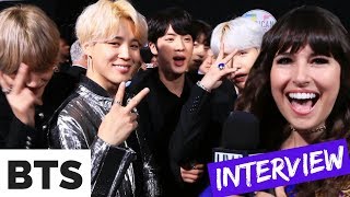 BTS Members Reveal Who Their Favorite Member Is  Talk Unicef Campaign AMAs  Hollywire [upl. by Jurdi]