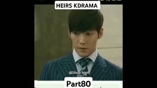 Heirs kdrama dubbed in hindi 💫 part 80Kdrama lovers 999youtubeshorts viralvideo views [upl. by Petite]